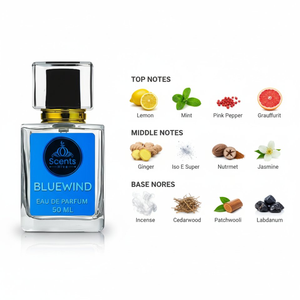 Bluewind – Inspired by Bleu de Chanel Long-lasting | 8–10 Hours