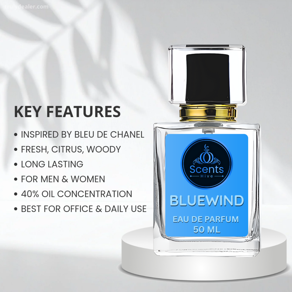 Bluewind – Inspired by Bleu de Chanel Long-lasting | 8–10 Hours